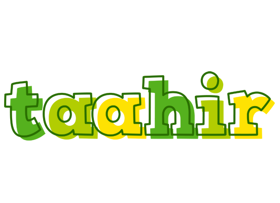 Taahir juice logo