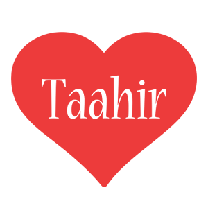Taahir love logo