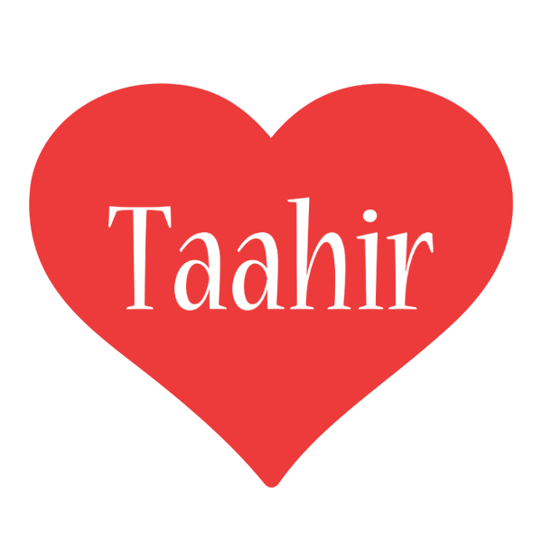 Taahir love logo