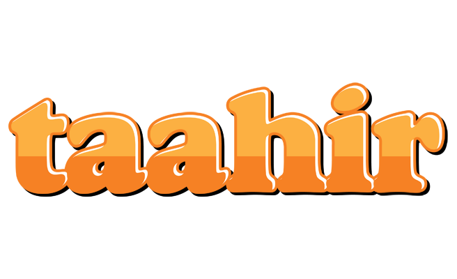 Taahir orange logo