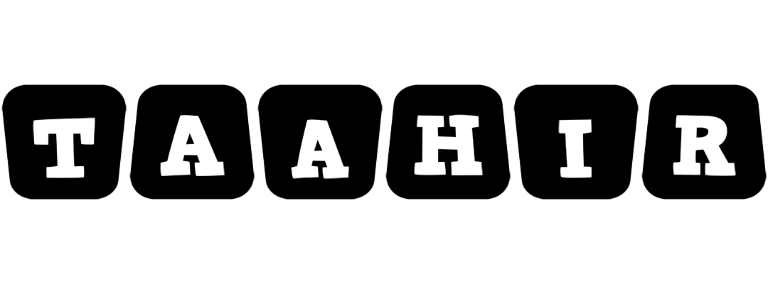 Taahir racing logo