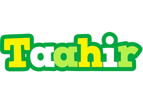 Taahir soccer logo