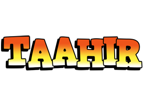 Taahir sunset logo