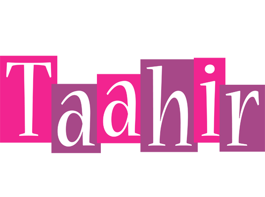 Taahir whine logo