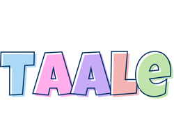 Taale pastel logo