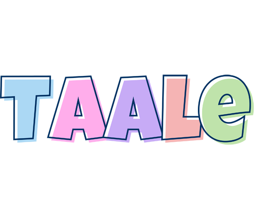 Taale pastel logo
