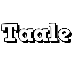 Taale snowing logo