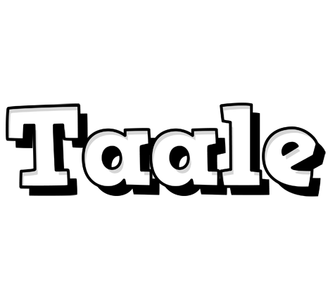 Taale snowing logo