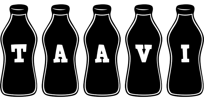 Taavi bottle logo