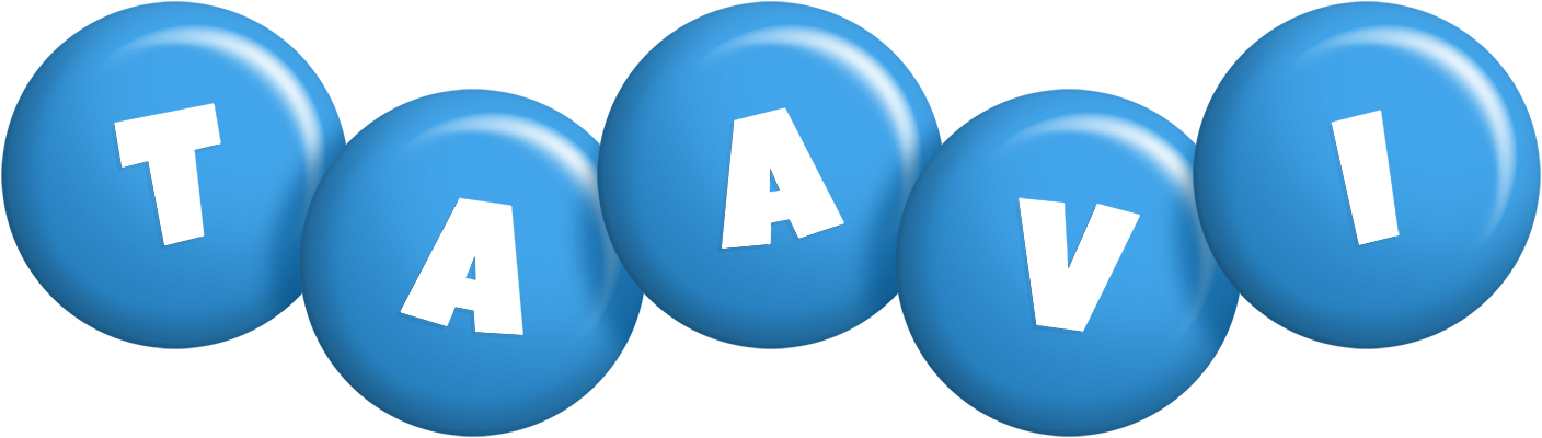 Taavi candy-blue logo