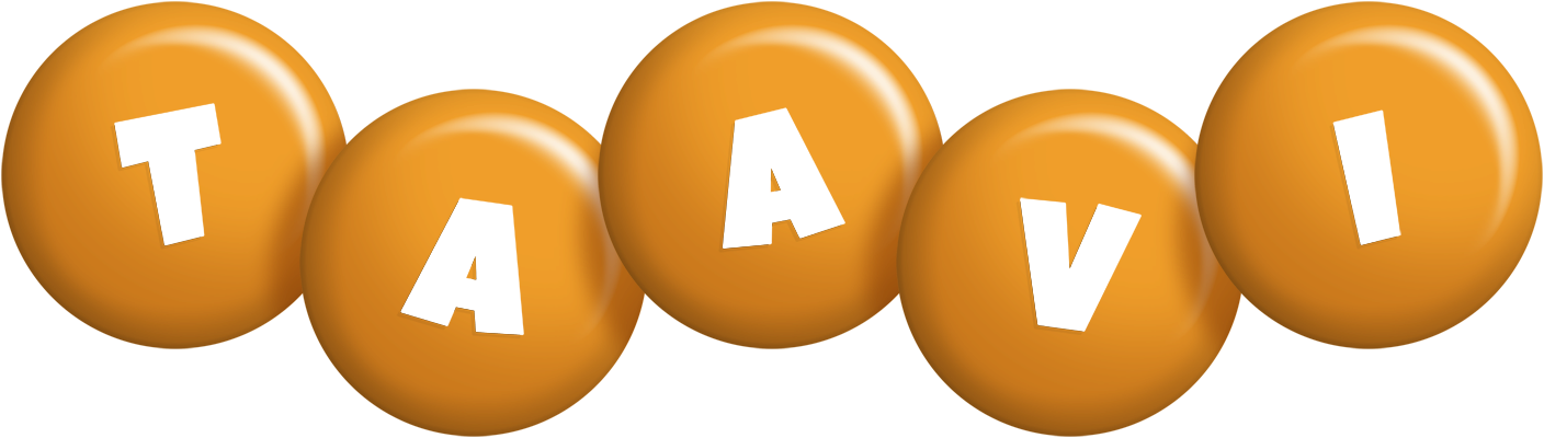 Taavi candy-orange logo