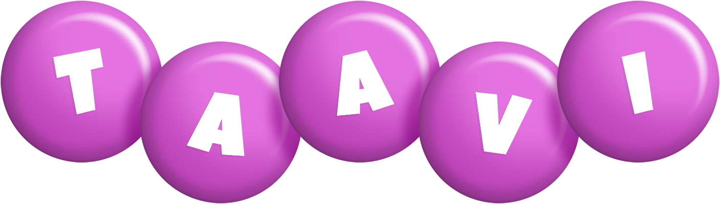 Taavi candy-purple logo
