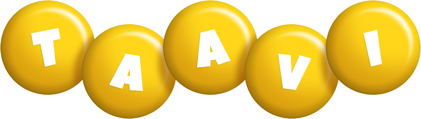 Taavi candy-yellow logo