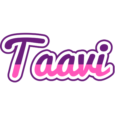 Taavi cheerful logo