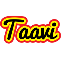 Taavi flaming logo