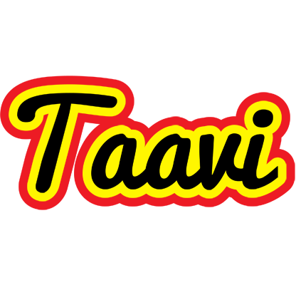 Taavi flaming logo