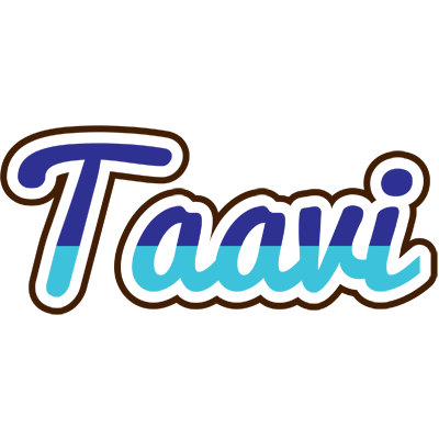 Taavi raining logo