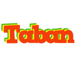 Taban bbq logo