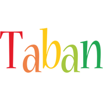 Taban birthday logo