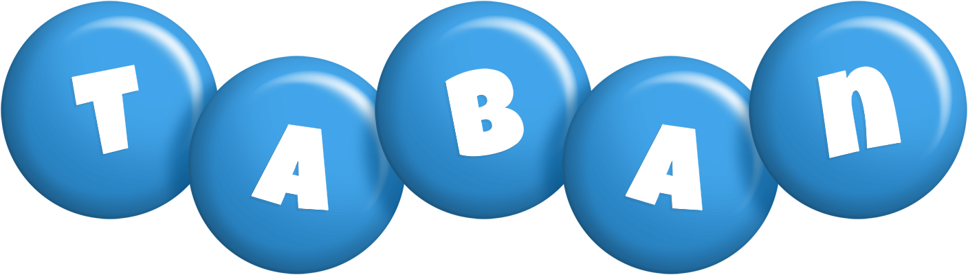 Taban candy-blue logo