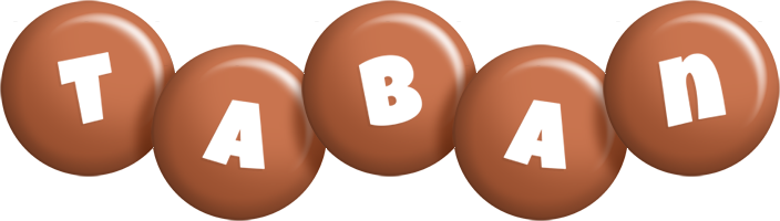 Taban candy-brown logo