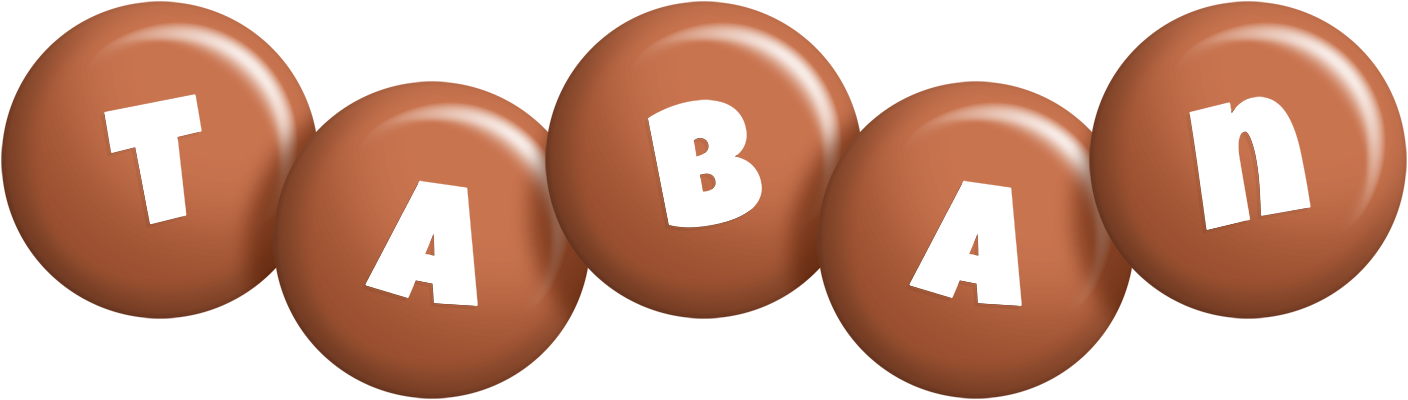 Taban candy-brown logo