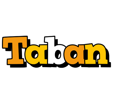 Taban cartoon logo