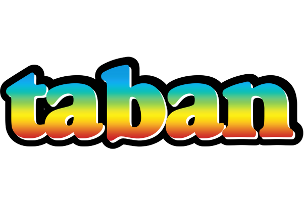 Taban color logo