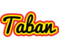 Taban flaming logo