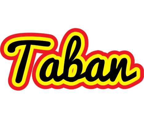Taban flaming logo