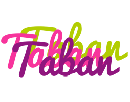 Taban flowers logo