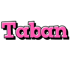 Taban girlish logo