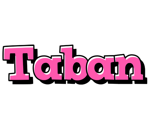 Taban girlish logo