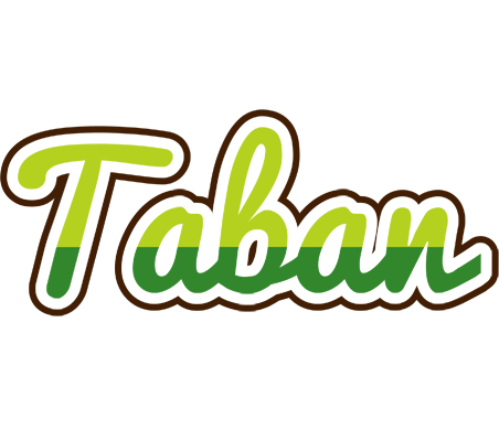 Taban golfing logo