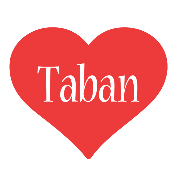 Taban love logo