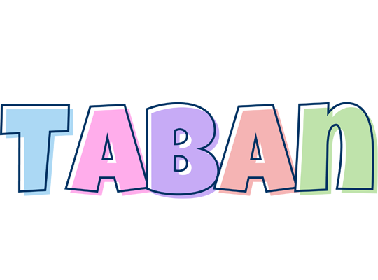 Taban pastel logo