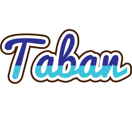 Taban raining logo