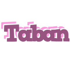 Taban relaxing logo