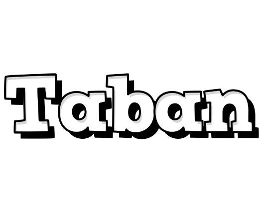 Taban snowing logo