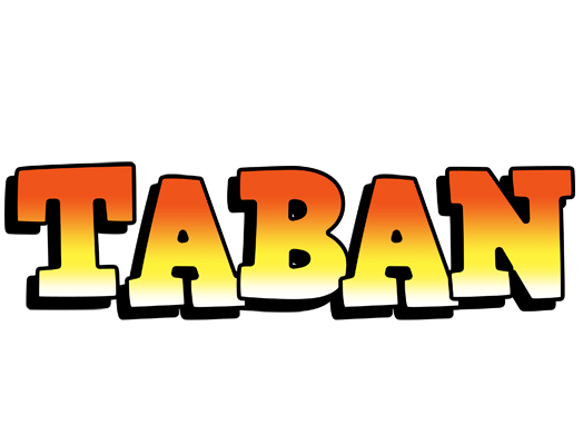 Taban sunset logo