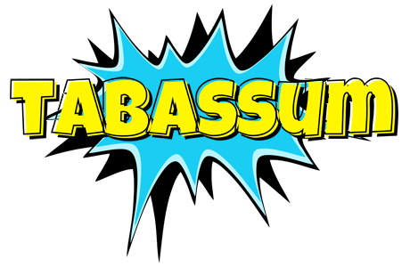 Tabassum amazing logo