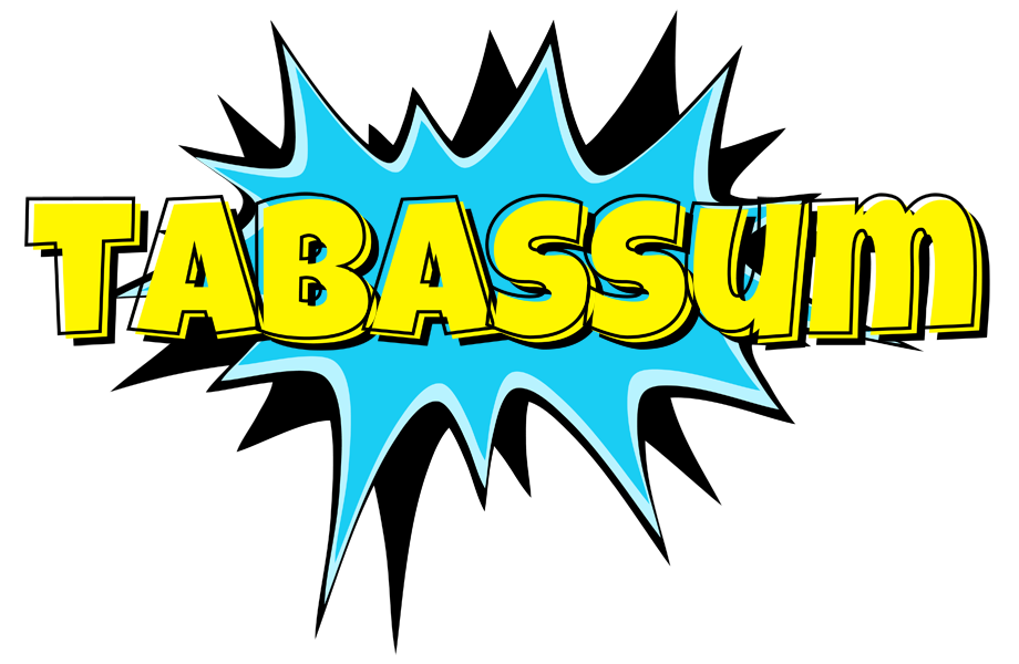 Tabassum amazing logo