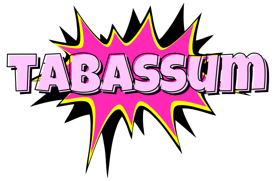 Tabassum badabing logo