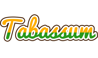 Tabassum banana logo