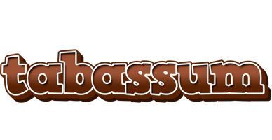 Tabassum brownie logo