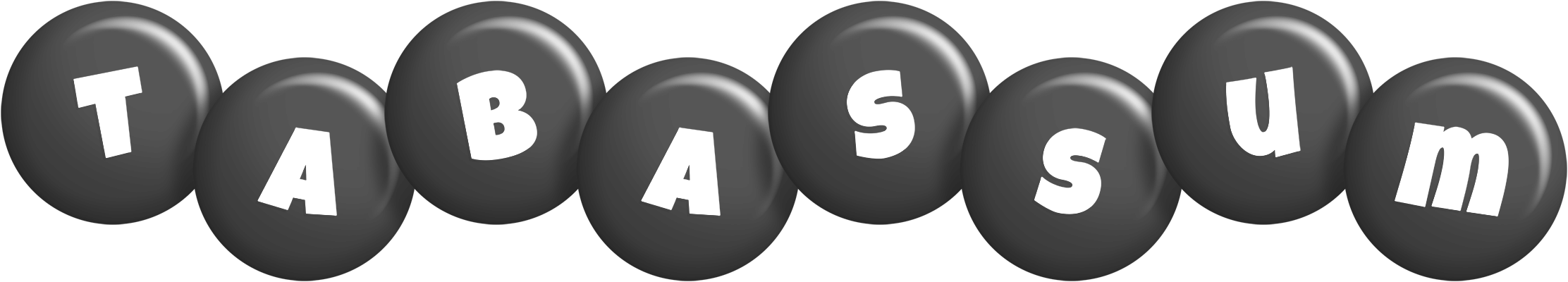 Tabassum candy-black logo