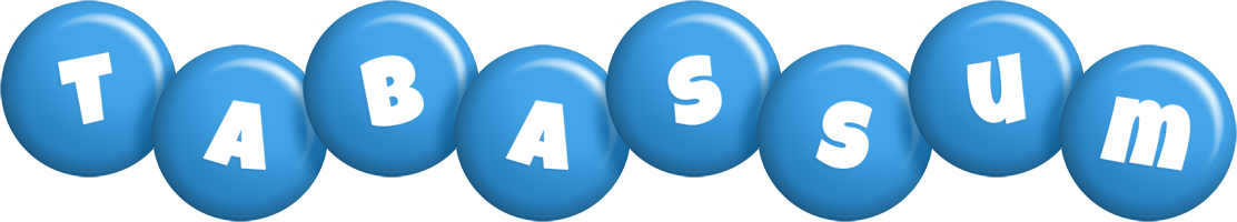 Tabassum candy-blue logo