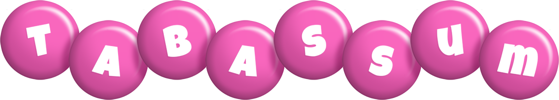 Tabassum candy-pink logo