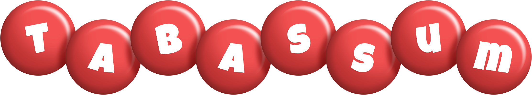 Tabassum candy-red logo