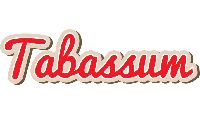 Tabassum chocolate logo